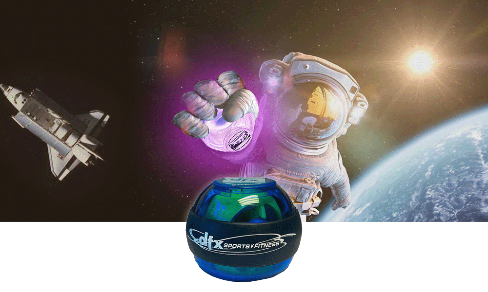 DFXSport Reaches New Heights - Astronauts take DFX Powerball in space!